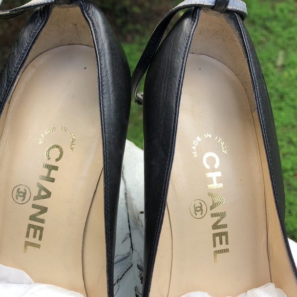 CHANEL Classic Open Toe Heels - Picture 10 of 14